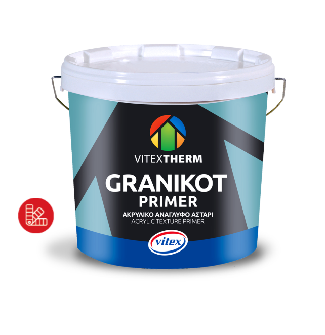 VITEX GRANIKOT PRIMER ΑΚΡΥΛΙΚΟ ΛΕΥΚΟ ΑΝΑΓΛΥΦΟ ΑΣΤΑΡΙ ΘΕΡΜΟΜΟΝΩΣΗΣ 3LT 2000731