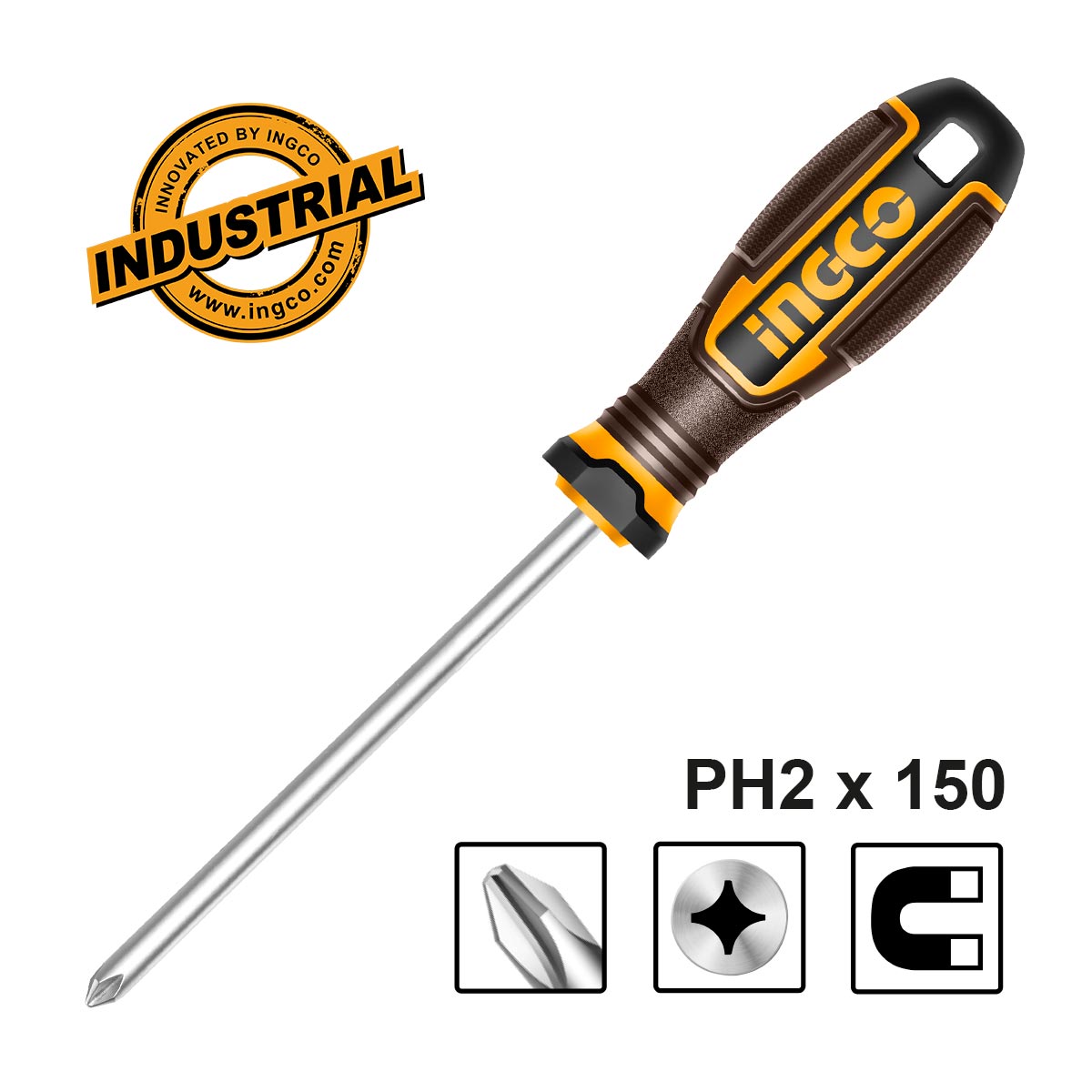 ΚΑΤΣΑΒΙΔΙ ΣΤΑΥΡΟΥ PH2X150MM INGCO HSDPH2150