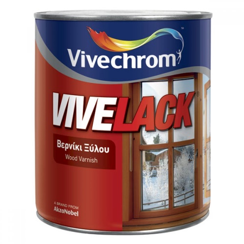 VV VIVELACK ΒΕΡΝΙΚΙ ΞΥΛΟΥ GLOSS 504 TEAK ΤΙΚ 180 ML