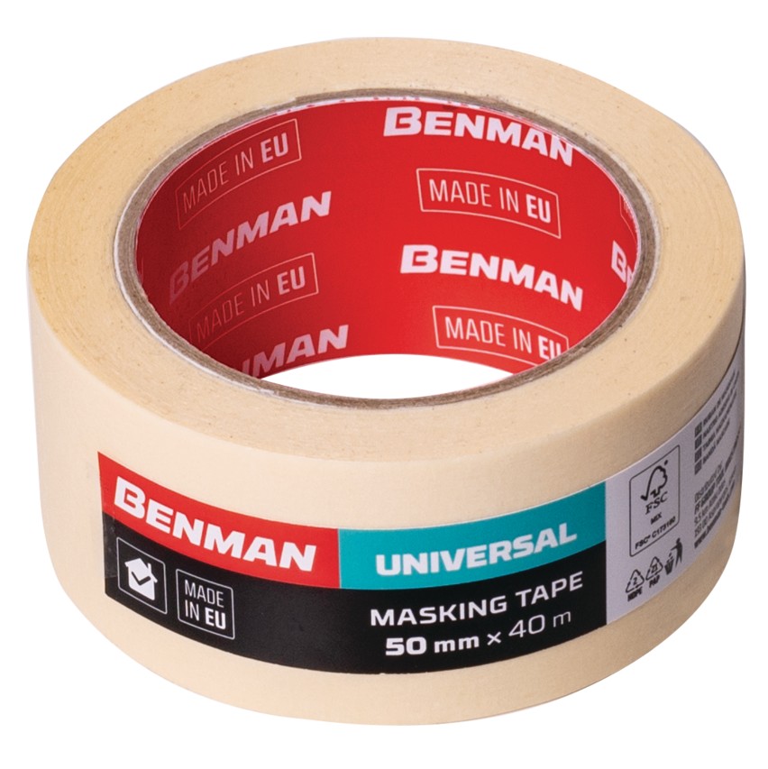 ΧΑΡΤΟΤΑΙΝΙΑ UNIVERSAL 30MM X 40M ΓΕΝΙΚΗΣ ΧΡΗΣΗΣ BENMAN 35226